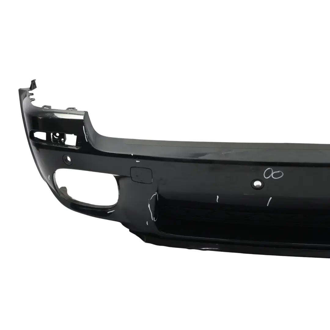 BMW X5 E70 Tylny Zderzak M-Pakiet Black Sapphire Czarny Metalik - 475 - SKU 8037277-BS5 - Numer Części 8037277