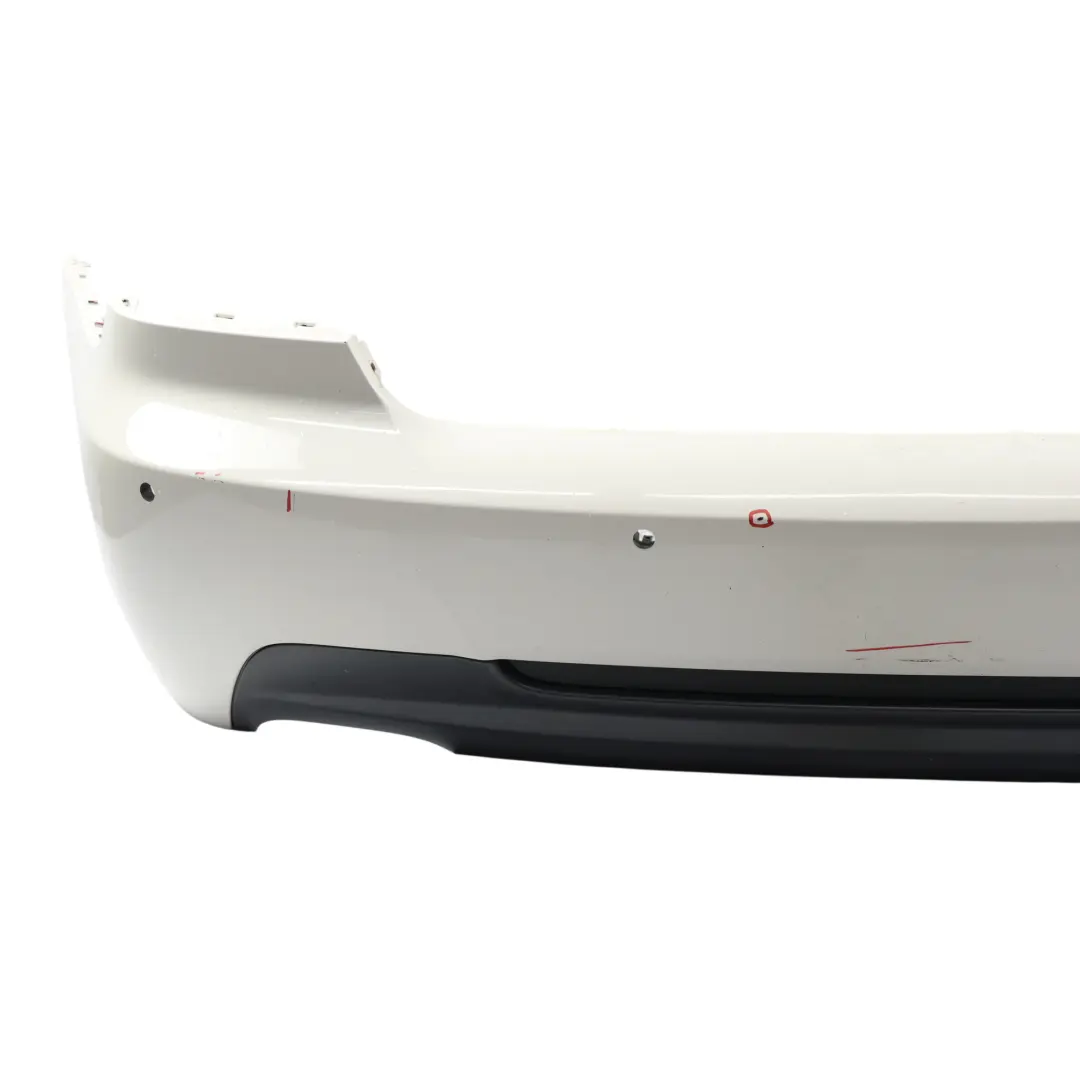 Bumper Coupe Convertible M Sport PDC Alpinweiss 3 White - 300 to BMW E92 E93 Rear with Part number 8044934 BMW E92 E93 Rear Bumper Coupe Convertible M Sport PDC Alpinweiss 3 White - 300 - SKU 8044934-AW1 - Part number 8044934