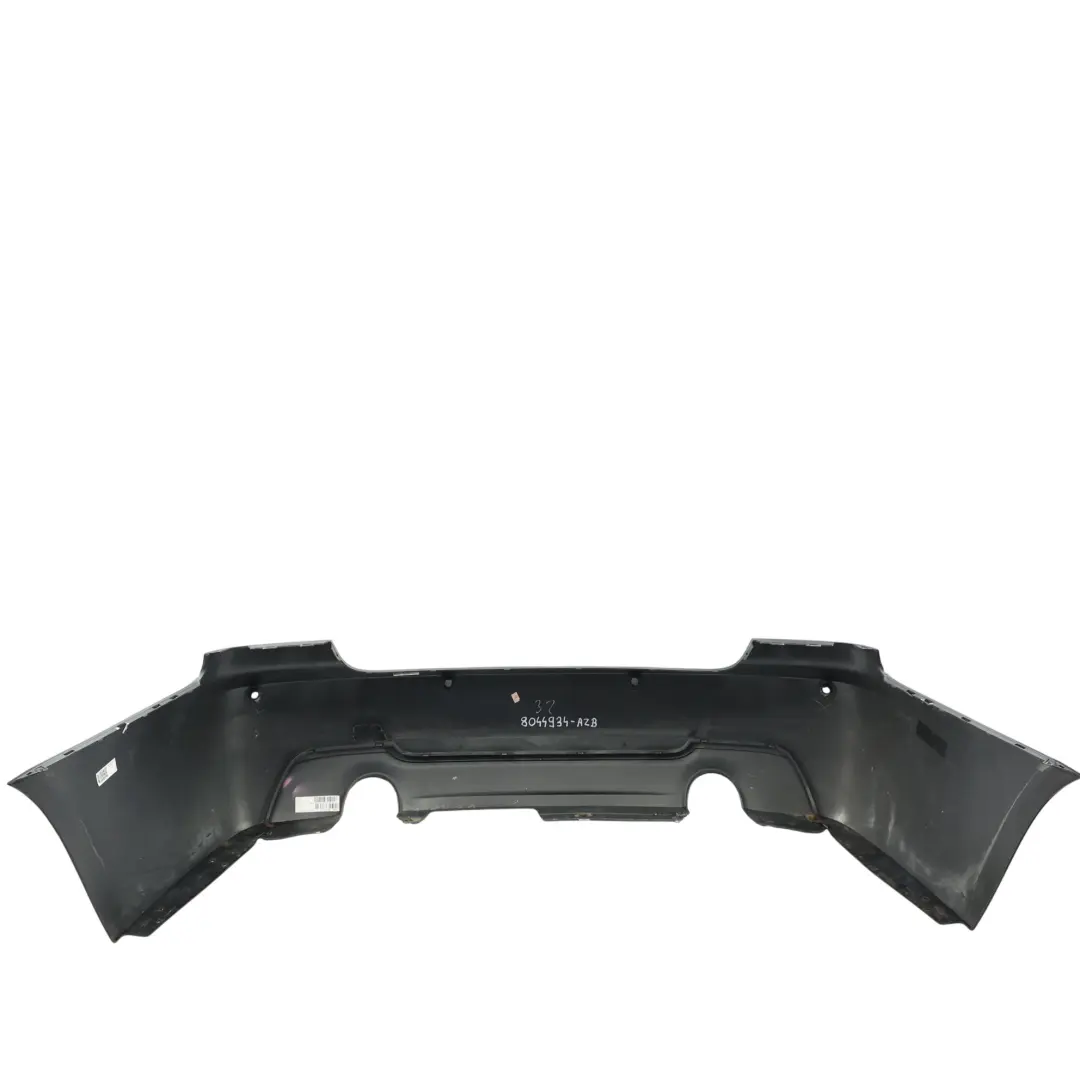 Coupé Convertible Rear Bumper M Sport PDC Azurite Black Metallic S34 to BMW E92 E93 with Part number 8044934 BMW E92 E93 Coupé Convertible Rear Bumper M Sport PDC Azurite Black Metallic S34 - SKU 8044934-AZB - Part number 8044934