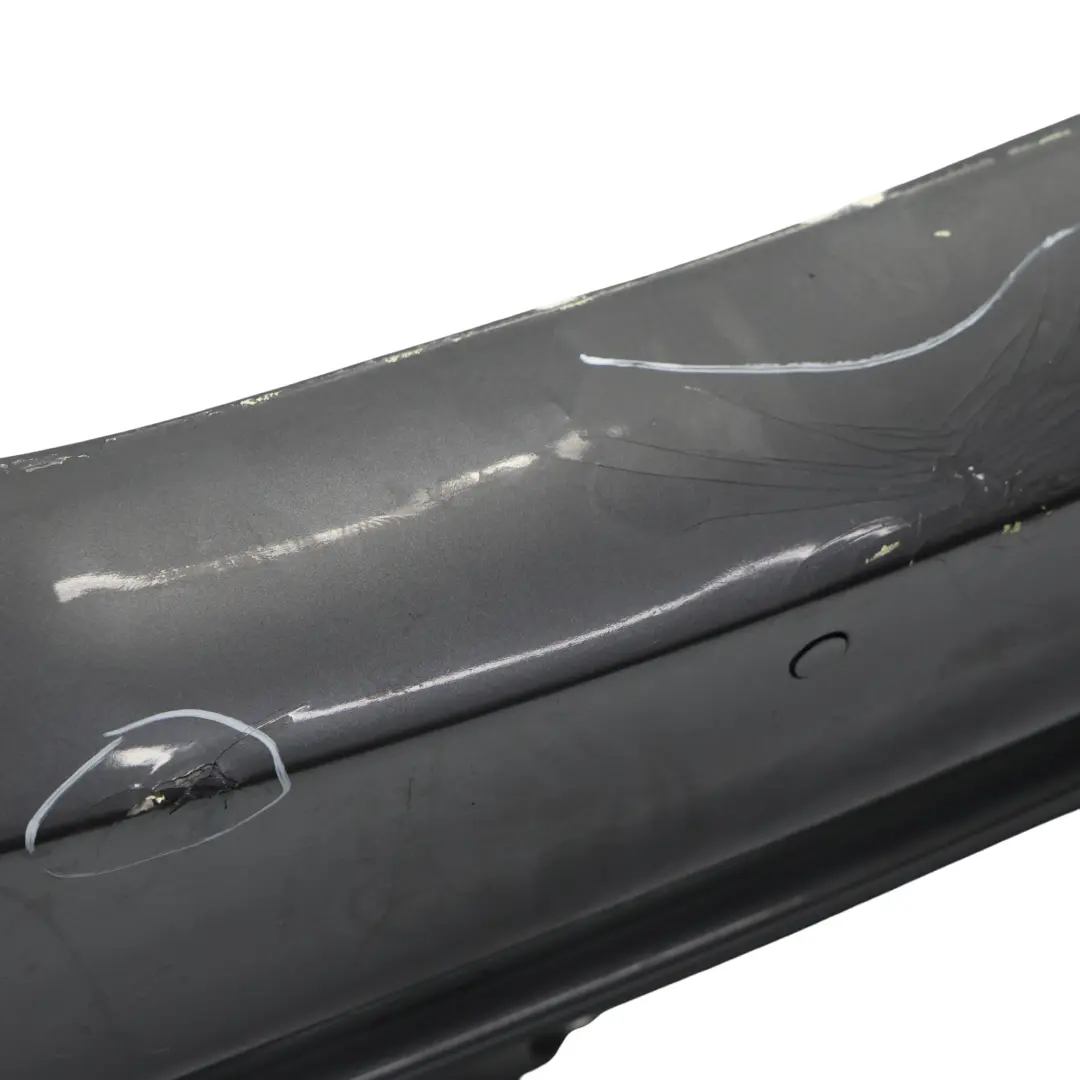 Bumper M Sport M3 Look PDC Sparkling Graphite - A22 to BMW E92 E93 Rear with Part number 8044934 BMW E92 E93 Rear Bumper M Sport M3 Look PDC Sparkling Graphite - A22 - SKU 8044934-SG1 - Part number 8044934