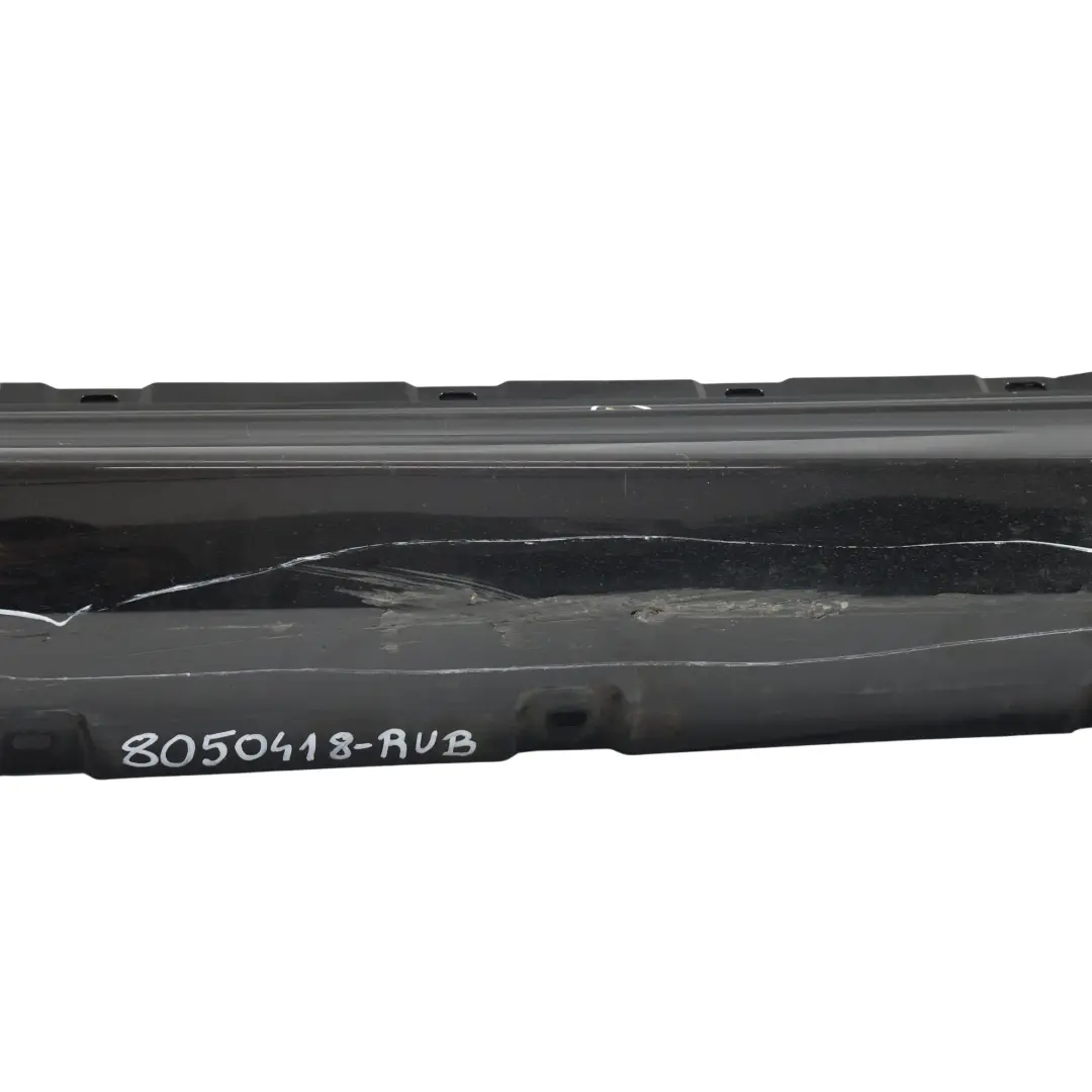 Side Skirt M Sport Sill Cover Right O/S Rubinschwarz Metallic - X03 to BMW F12 F13 with Part number 8050418 BMW F12 F13 Side Skirt M Sport Sill Cover Right O/S Rubinschwarz Metallic - X03 - SKU 8050418-RUB - Part number 8050418