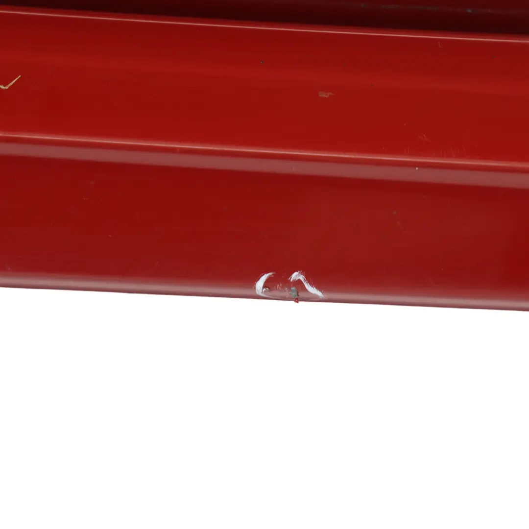 Faldón Lateral Derecho Moldura M Sport Umbral Melbourne Red Rojo A75 para BMW X3 F25 con número de pieza 8052076 BMW X3 F25 Faldón Lateral Derecho Moldura M Sport Umbral Melbourne Red Rojo A75 - SKU 8052076-MRT - Número de pieza 8052076