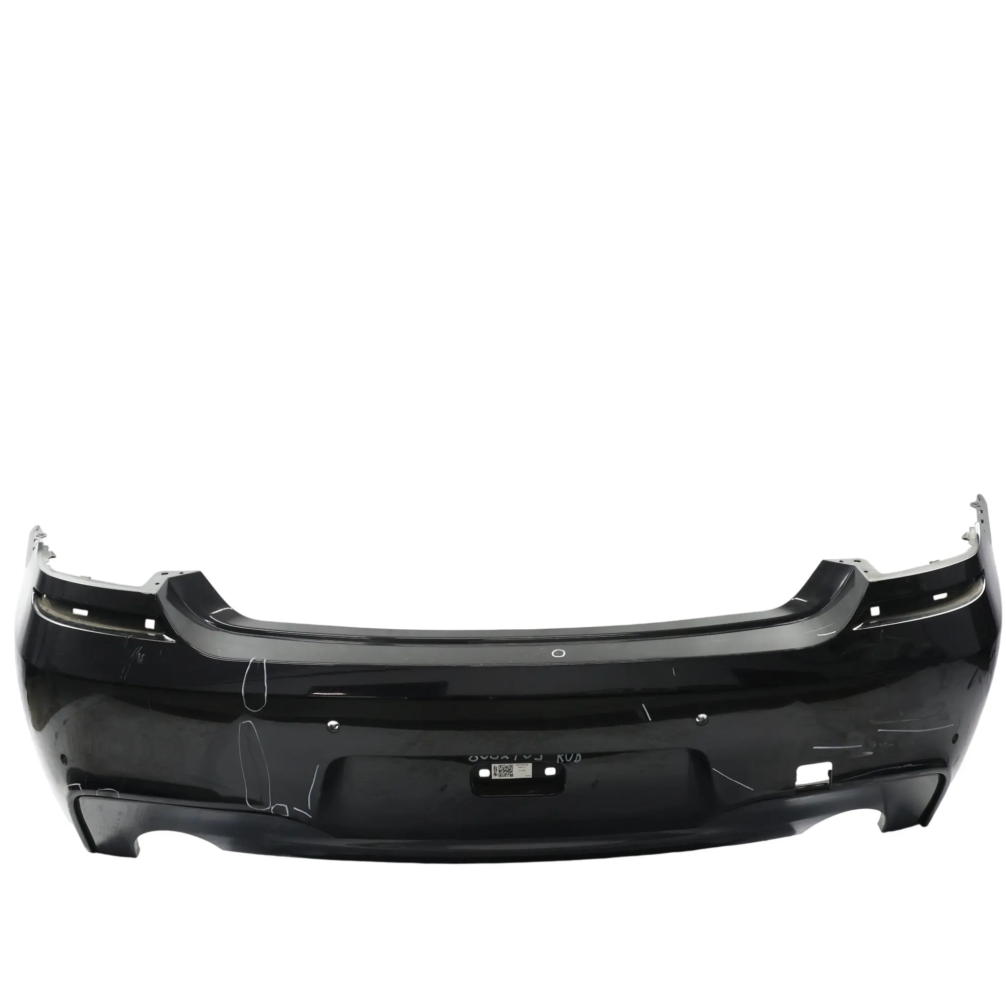 BMW F12 F13 Rear Bumper M Sport Trim Cover PDC Rubinschwarz Black Metallic - X03