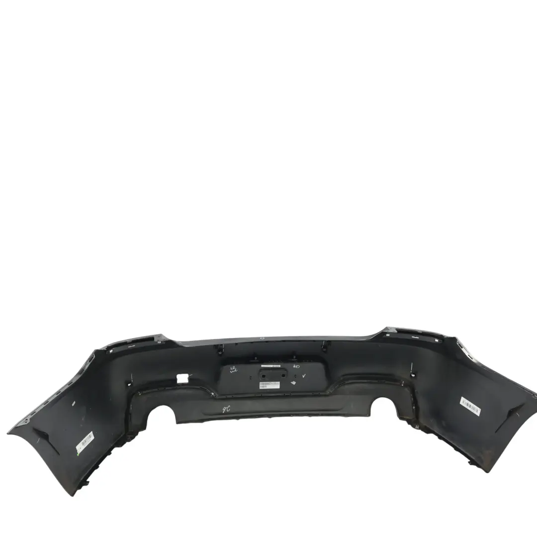 BMW F12 F13 Rear Bumper M Sport Trim Cover PDC Rubinschwarz Black Metallic - X03 - SKU 8052709-RUB - Part number 8052709