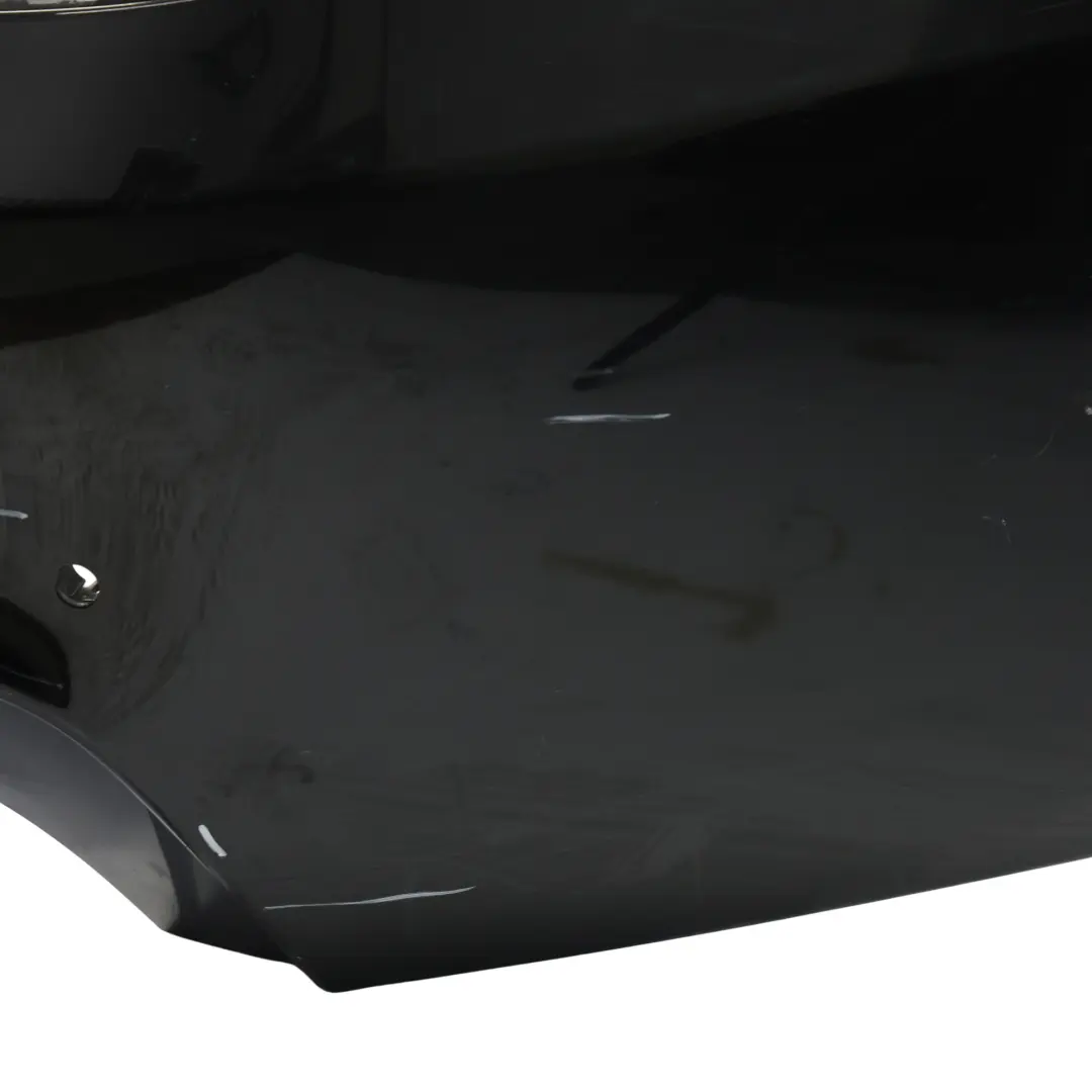 Bumper M Sport Trim Cover PDC Rubinschwarz Black Metallic - X03 to BMW F12 F13 Rear with Part number 8052709 BMW F12 F13 Rear Bumper M Sport Trim Cover PDC Rubinschwarz Black Metallic - X03 - SKU 8052709-RUB - Part number 8052709