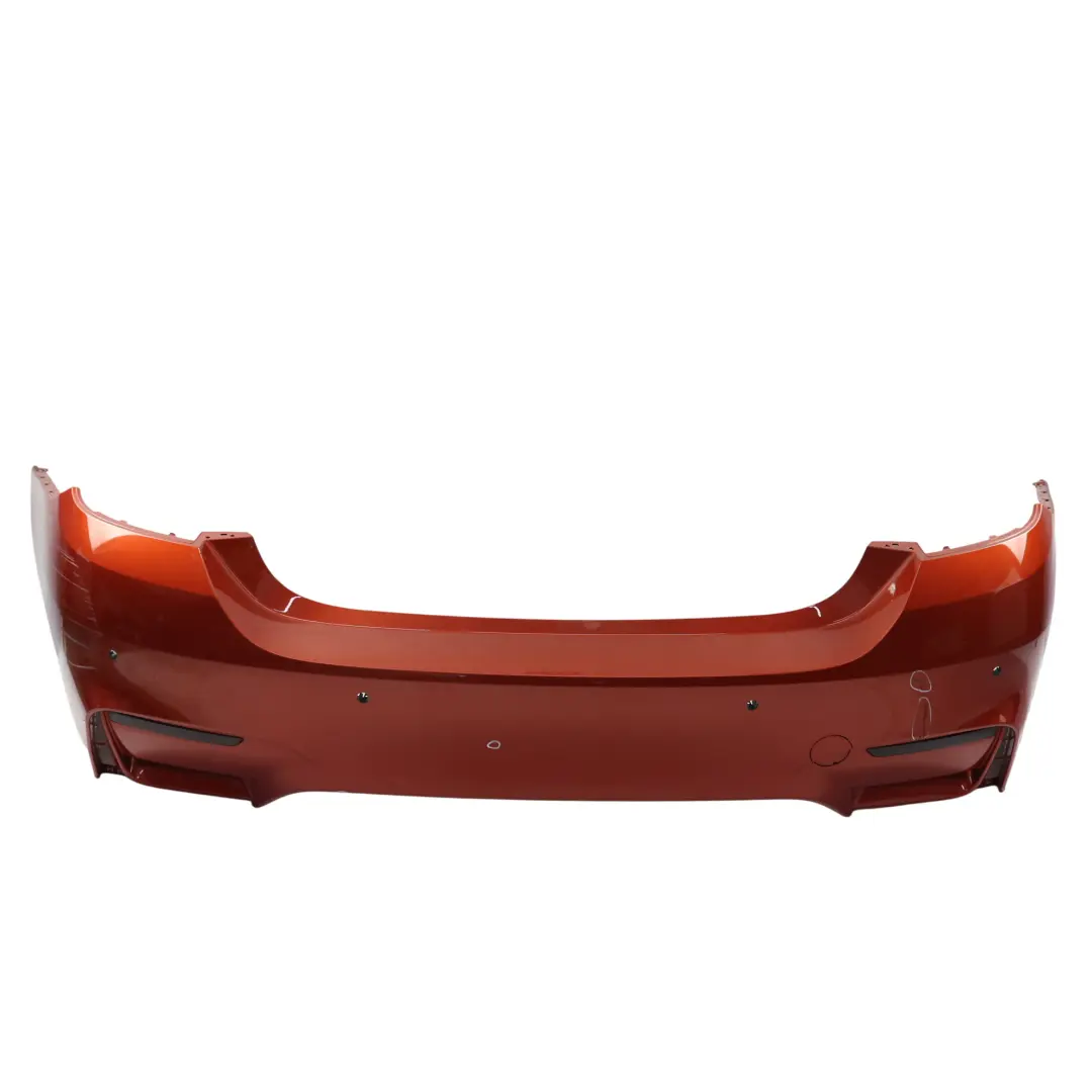 BMW F82 F83 M4 Rear Bumper Cover Panel PDC Sakhir Orange Metallic - B50 - SKU 8056223-SAO - Part number 8056223