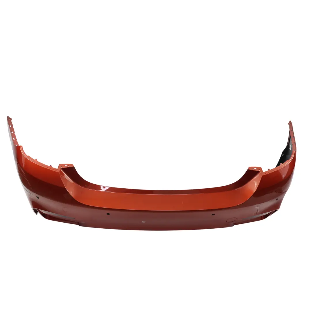 Zderzak Tylny PDC Sakhir Orange Pomarańczowy Metalik - B50 do BMW F82 F83 M4 o numerze 8056223 BMW F82 F83 M4 Zderzak Tylny PDC Sakhir Orange Pomarańczowy Metalik - B50 - SKU 8056223-SAO - Numer Części 8056223