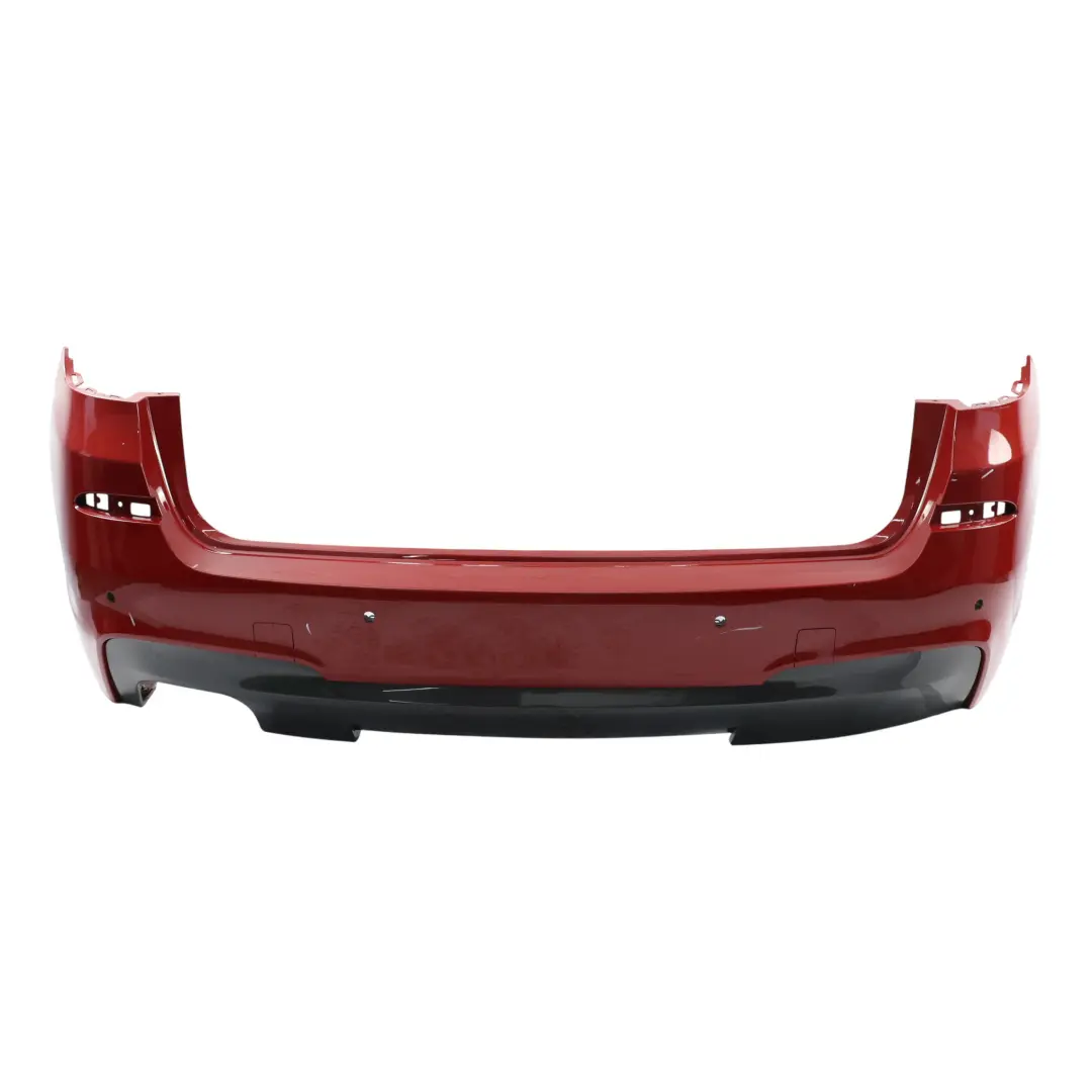Bumper M Sport Trim Panel PDC Melbourne Red Metallic - A75 to BMW X3 F25 Rear with Part number 8056245 BMW X3 F25 Rear Bumper M Sport Trim Panel PDC Melbourne Red Metallic - A75 - SKU 8056245-MRT - Part number 8056245