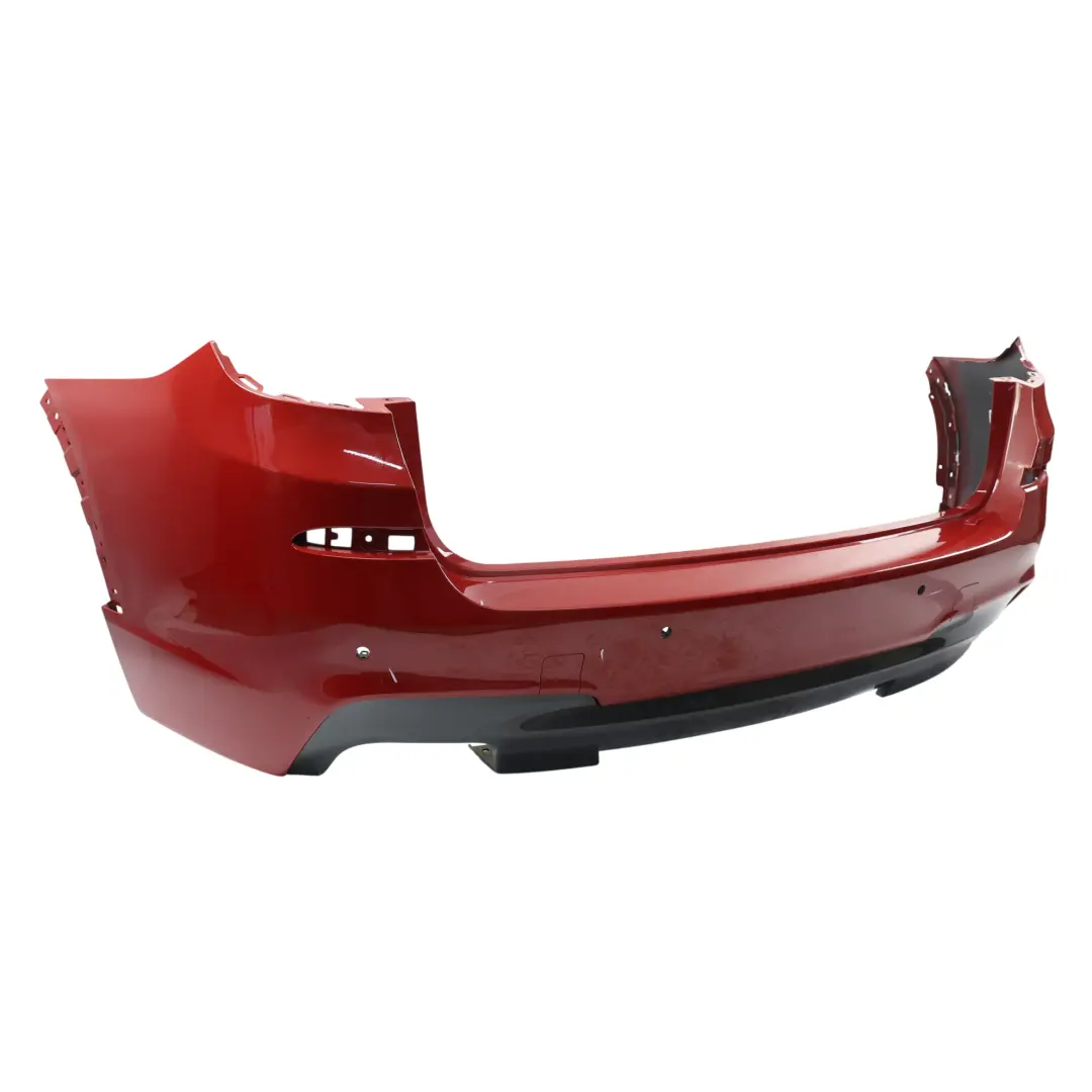 BMW X3 F25 Tylny Zderzak M-Pakiet PDC Melbourne Red Czerwony Metalik - A75 - SKU 8056245-MRT - Numer Części 8056245