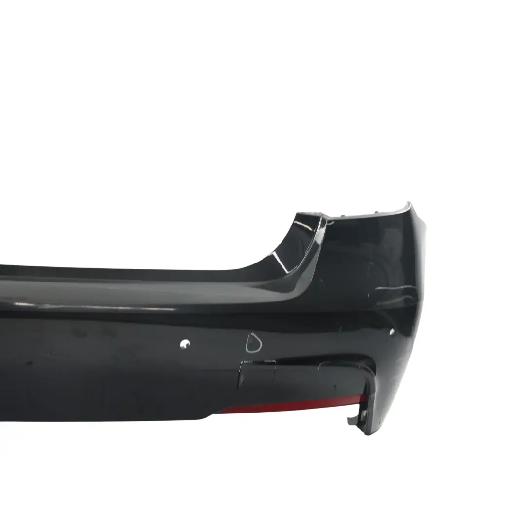 BMW F30 Zderzak Tylny M-Pakiet PDC Black Sapphire Czarny Metalik - 475 - SKU 8056497-BS - Numer Części 8056497