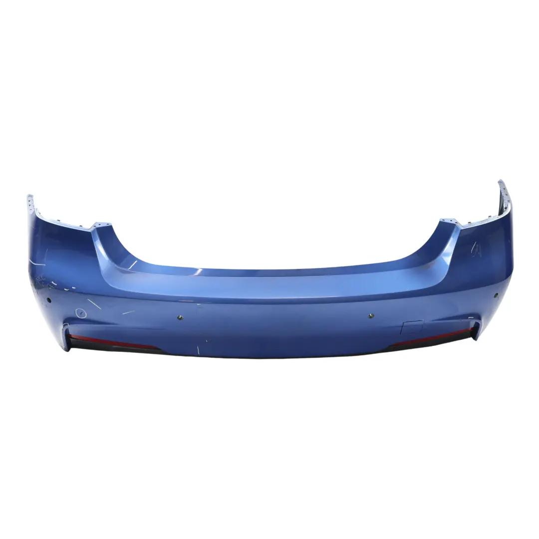 Zderzak Tylny M-Pakiet PDC Estorilblau Niebieski Metalik - B45 do BMW F30 o numerze 8056497 BMW F30 Zderzak Tylny M-Pakiet PDC Estorilblau Niebieski Metalik - B45 - SKU 8056497-EB - Numer Części 8056497