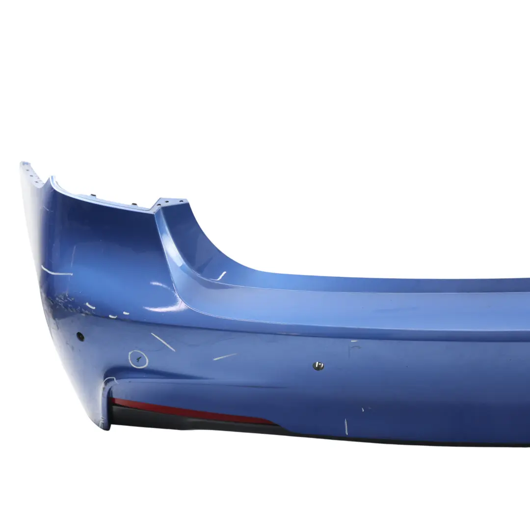 BMW F30 Zderzak Tylny M-Pakiet PDC Estorilblau Niebieski Metalik - B45 - SKU 8056497-EB - Numer Części 8056497