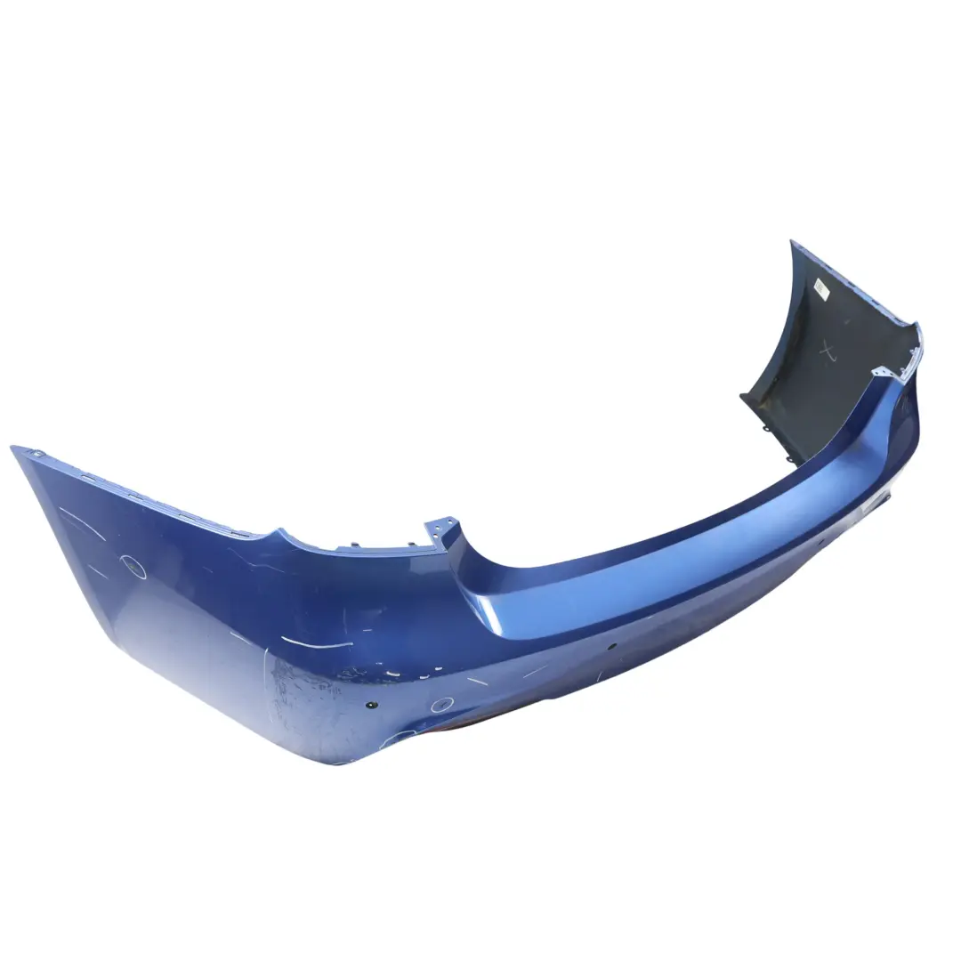 Bumper Panel M Sport Trim Cover PDC Estorilblau Estoril Blue - B45 to BMW F30 Rear with Part number 8056497 BMW F30 Rear Bumper Panel M Sport Trim Cover PDC Estorilblau Estoril Blue - B45 - SKU 8056497-EB - Part number 8056497