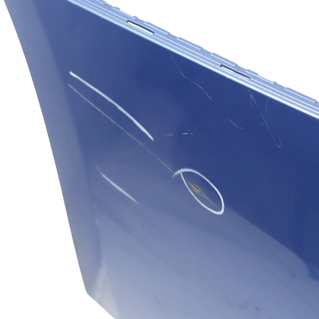 BMW F30 Rear Bumper Panel M Sport Trim Cover PDC Estorilblau Estoril Blue - B45 - SKU 8056497-EB - Part number 8056497