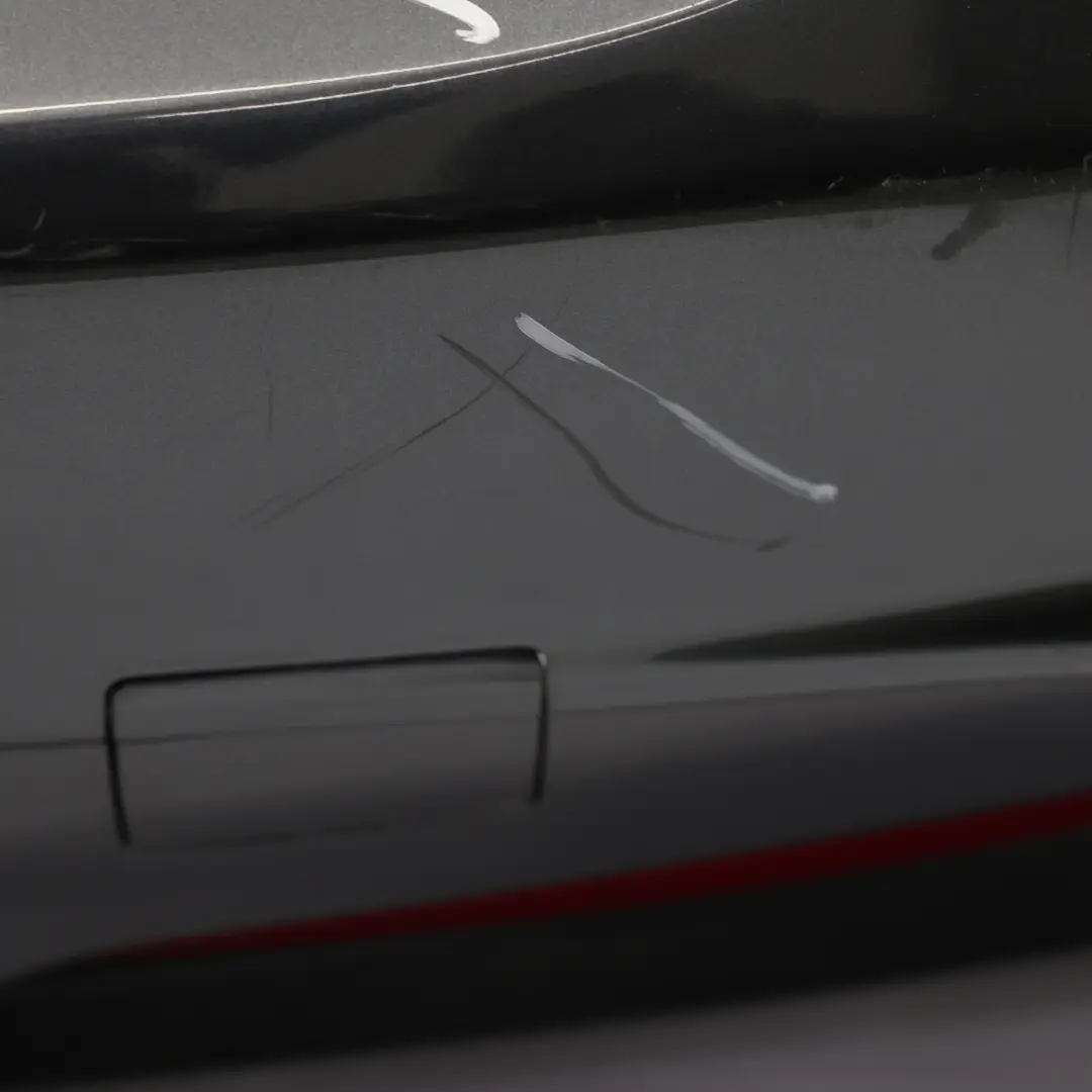 BMW F30 M Sport Rear Bumper Trim Panel PDC Mineralgrau Grey Metallic - B39 - SKU 8056497-MG - Part number 8056497