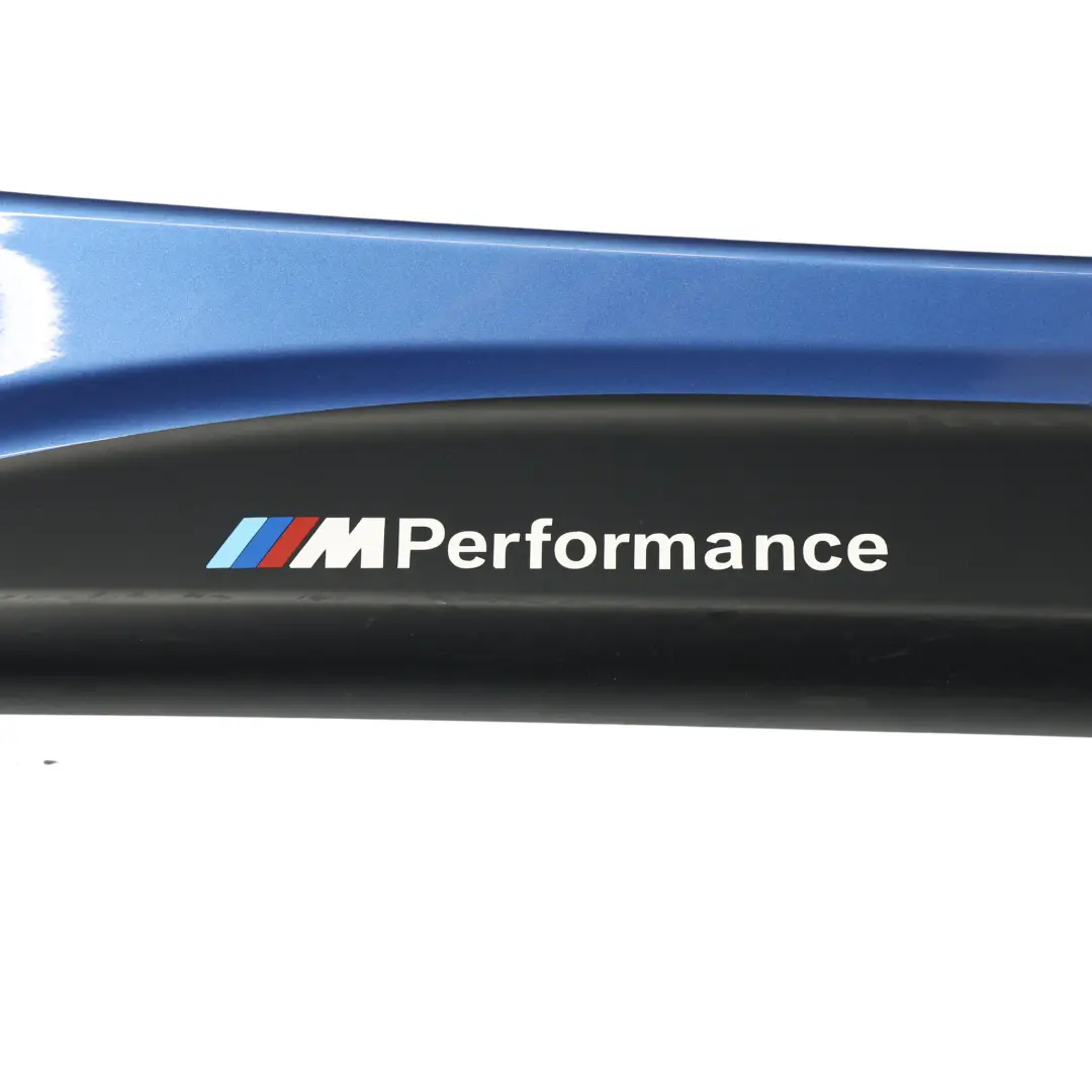 BMW F30 F31 Sill Strip M Sport Side Skirt Right O/S Estorilblau Blue - B45 - SKU 8056580-EB - Part number 8056580