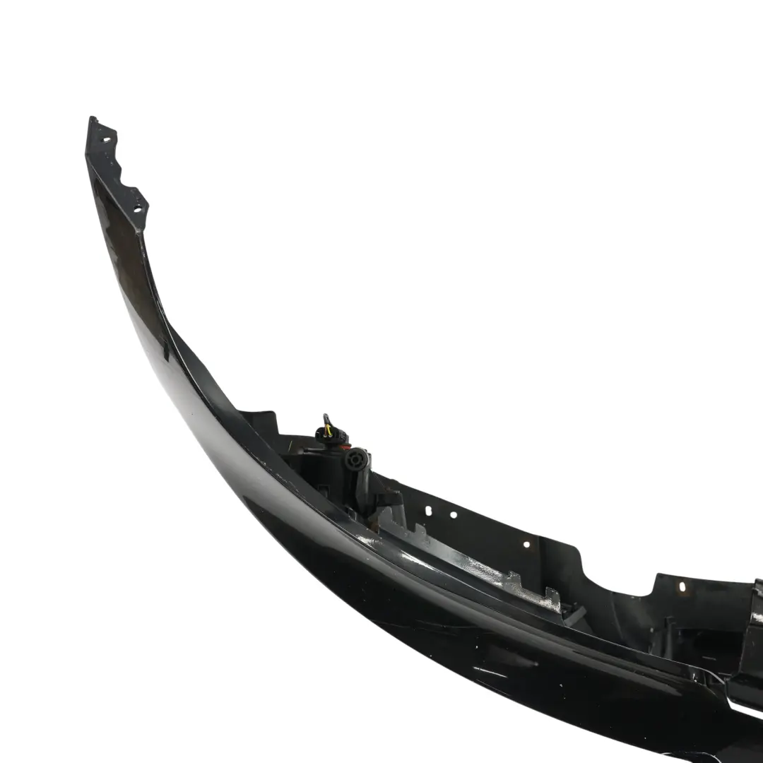 Front Bumper M Sport Trim Panel Black Sapphire Metallic - 475 to BMW E82 E88 with Part number 8057507 BMW E82 E88 Front Bumper M Sport Trim Panel Black Sapphire Metallic - 475 - SKU 8057507-BS - Part number 8057507