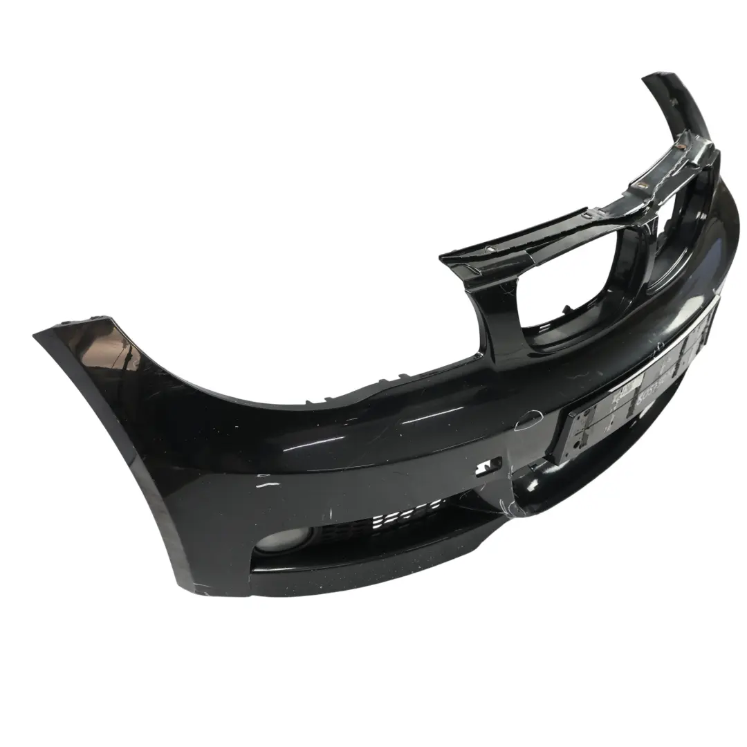 BMW E82 E88 Front Bumper M Sport Trim Panel Black Sapphire Metallic - 475 - SKU 8057507-BS - Part number 8057507