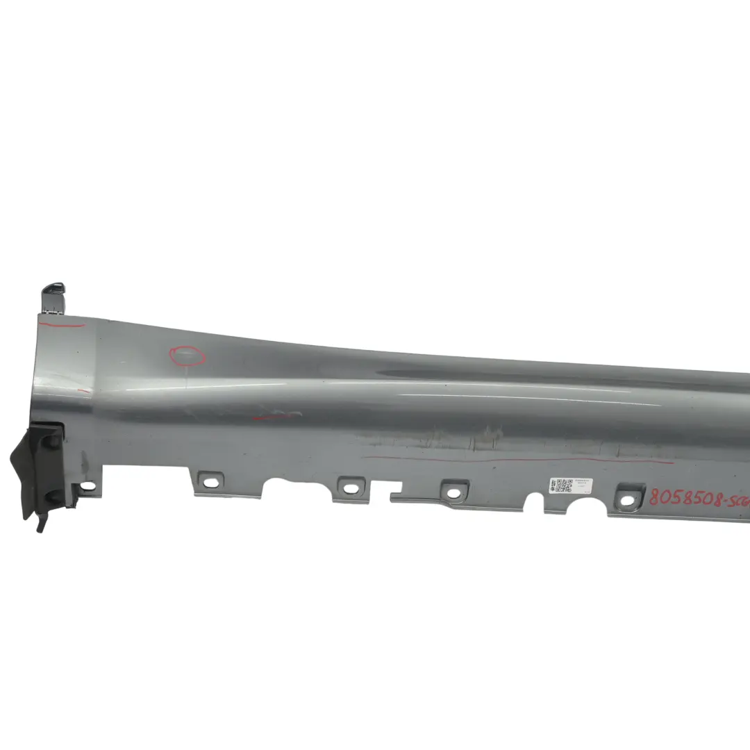 BMW X5 F15 Gonna Laterale Destra M Sport Spacegrau Metallic Grigio - A52 - SKU 8058508-SCG1 - Numero di parte 8058508