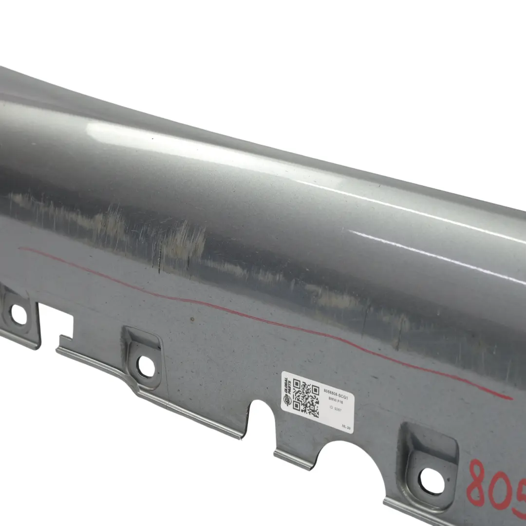 Side Skirt Right O/S M Sport Sill Strip Cover Trim Spacegrau - A52 to BMW X5 F15 with Part number 8058508 BMW X5 F15 Side Skirt Right O/S M Sport Sill Strip Cover Trim Spacegrau - A52 - SKU 8058508-SCG1 - Part number 8058508