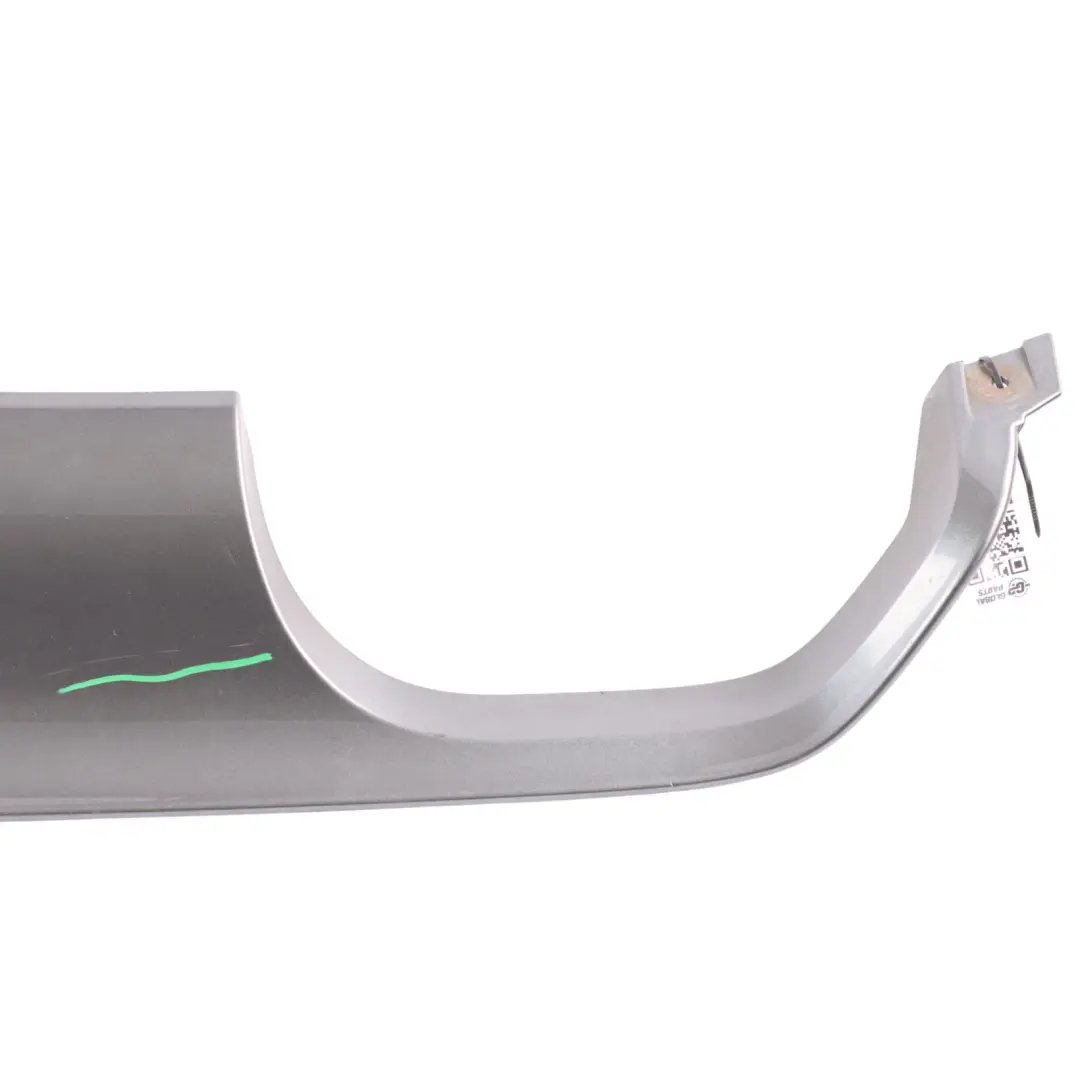 Bumper Diffuser Insert Mineral Grey -B39 to BMW F80 M3 F82 F83 M4 Rear with Part number 8058758 BMW F80 M3 F82 F83 M4 Rear Bumper Diffuser Insert Mineral Grey -B39 - SKU 8058758 - Part number 8058758