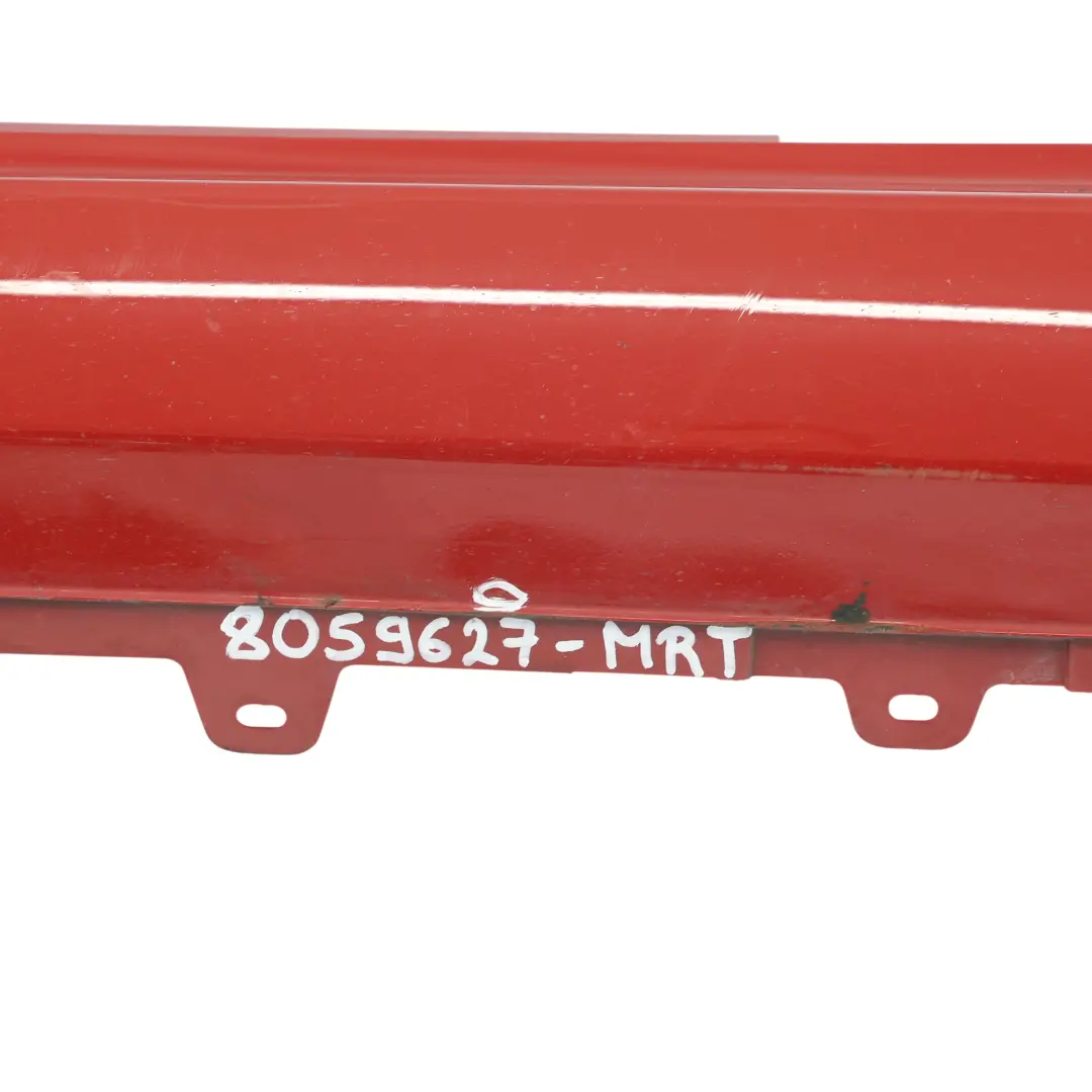 Striscia Davanzale Gonna Laterale Sinistra Melbourne Red - A75 per BMW F82 F83 M4 con numero di parte 8059627 BMW F82 F83 M4 Striscia Davanzale Gonna Laterale Sinistra Melbourne Red - A75 - SKU 8059627-MRT - Numero di parte 8059627