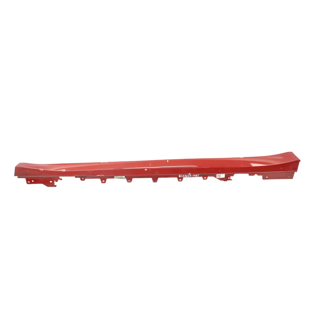 BMW F82 F83 M4 Striscia Davanzale Gonna Laterale Sinistra Melbourne Red - A75 - SKU 8059627-MRT - Numero di parte 8059627