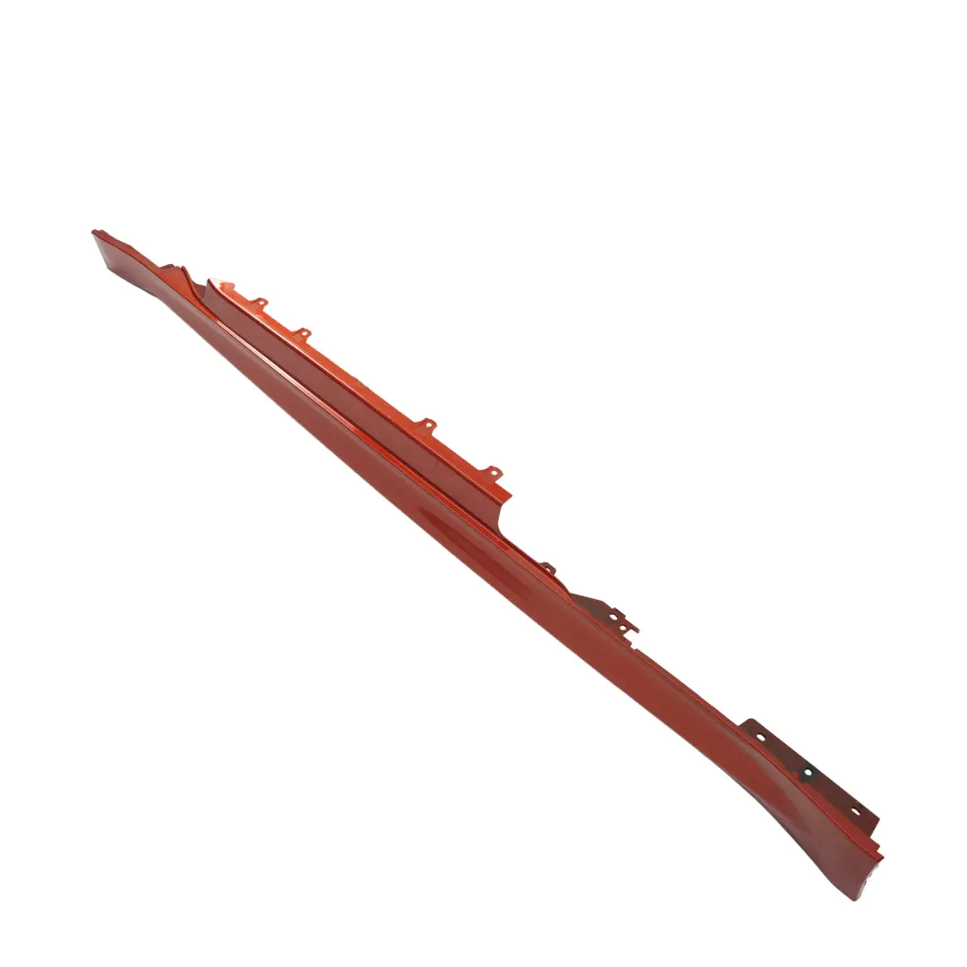 BMW F82 M4 F83 M4 Faldon Lateral Izquierdo Naranja Sakhir Metalico B50 - SKU 8059627-SAO - Número de pieza 8059627