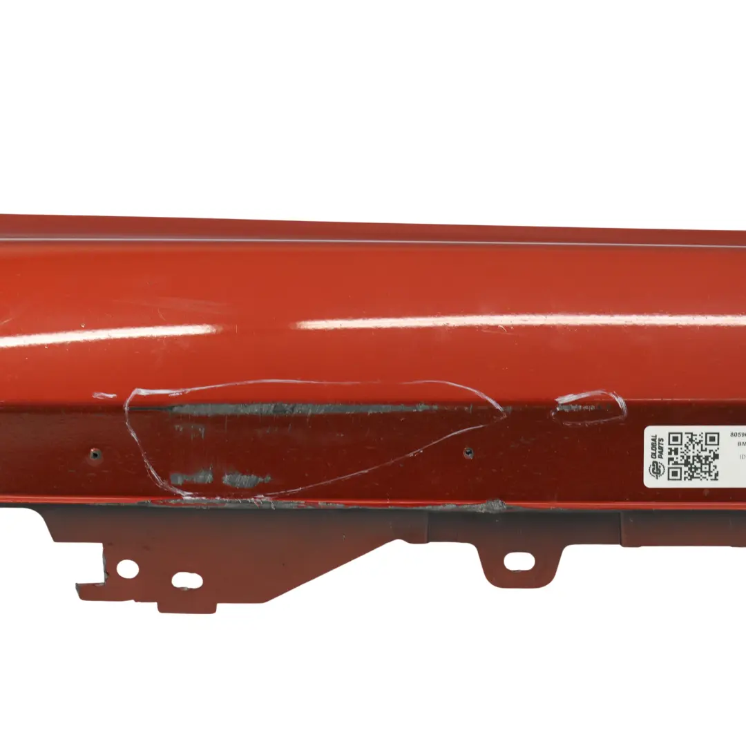 Faldon Lateral Derecho Naranja Sakhir Metalico B50 para BMW F82 M4 F83 M4 con número de pieza 8059628 BMW F82 M4 F83 M4 Faldon Lateral Derecho Naranja Sakhir Metalico B50 - SKU 8059628-SAO - Número de pieza 8059628