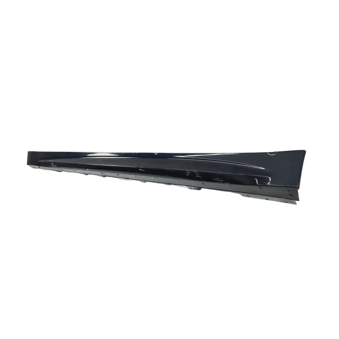 BMW F36 Side Skirt M Sport Sill Strip Left N/S Carbonschwarz Metallic - 416 - SKU 8061487-CAR - Part number 8061487
