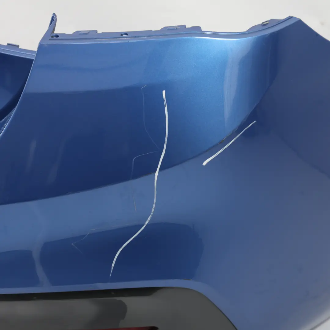 BMW F20 F21 LCI M Sport Rear Bumper Trim Panel Estoril Blue Metallic - B45 - SKU 8064151-EB - Part number 8064151