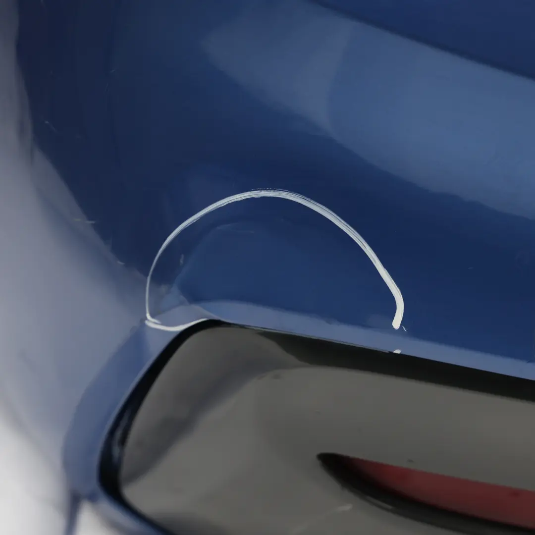 Bumper Trim Panel Estoril Blue Metallic - B45 to BMW F20 F21 LCI M Sport Rear with Part number 8064151 BMW F20 F21 LCI M Sport Rear Bumper Trim Panel Estoril Blue Metallic - B45 - SKU 8064151-EB - Part number 8064151