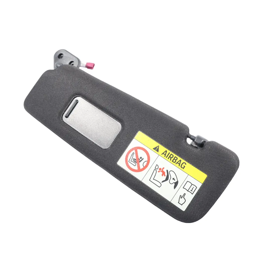 Sunvisor Sonnenblende Schwarz Anthrazit Spiegel Links für BMW F13 F06 mit Teilenummer 8064923 BMW F13 F06 Sunvisor Sonnenblende Schwarz Anthrazit Spiegel Links - SKU 8064923-2 - Teilenummer 8064923