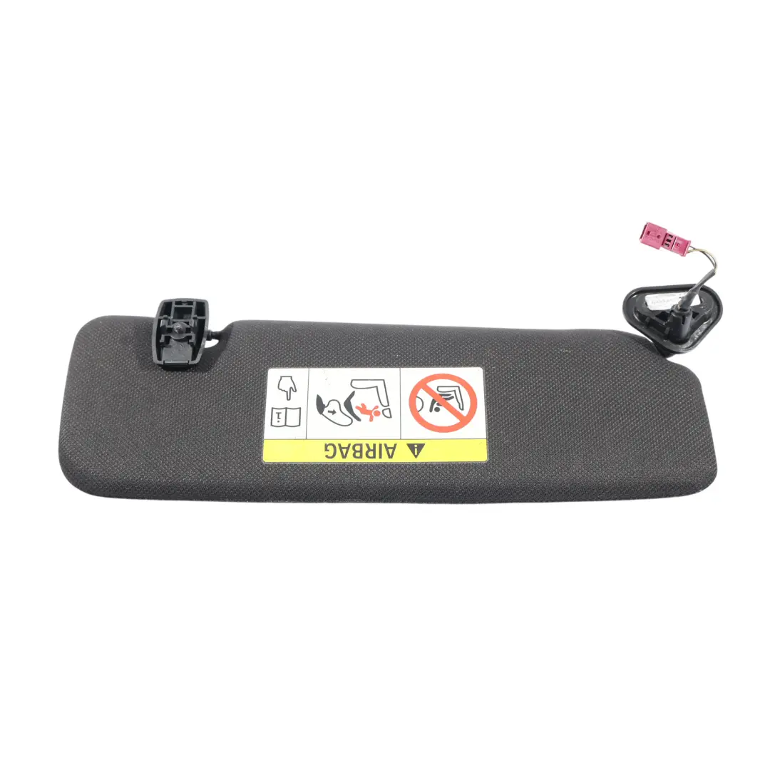 Sunvisor Sonnenblende Schwarz Anthrazit Spiegel Links für BMW F13 F06 mit Teilenummer 8064923 BMW F13 F06 Sunvisor Sonnenblende Schwarz Anthrazit Spiegel Links - SKU 8064923-2 - Teilenummer 8064923