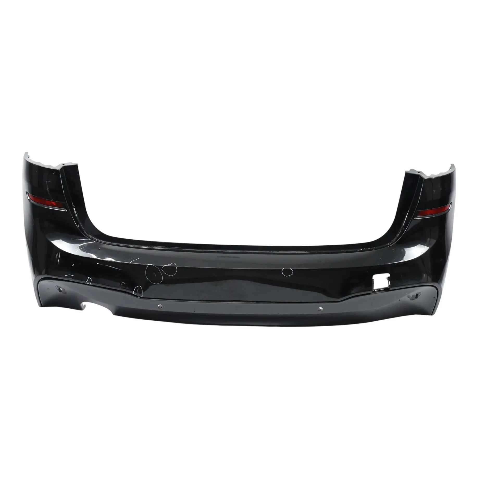 BMW F46 Rear Bumper Trim Panel Covering M Sport PDC Black Sapphire - 475