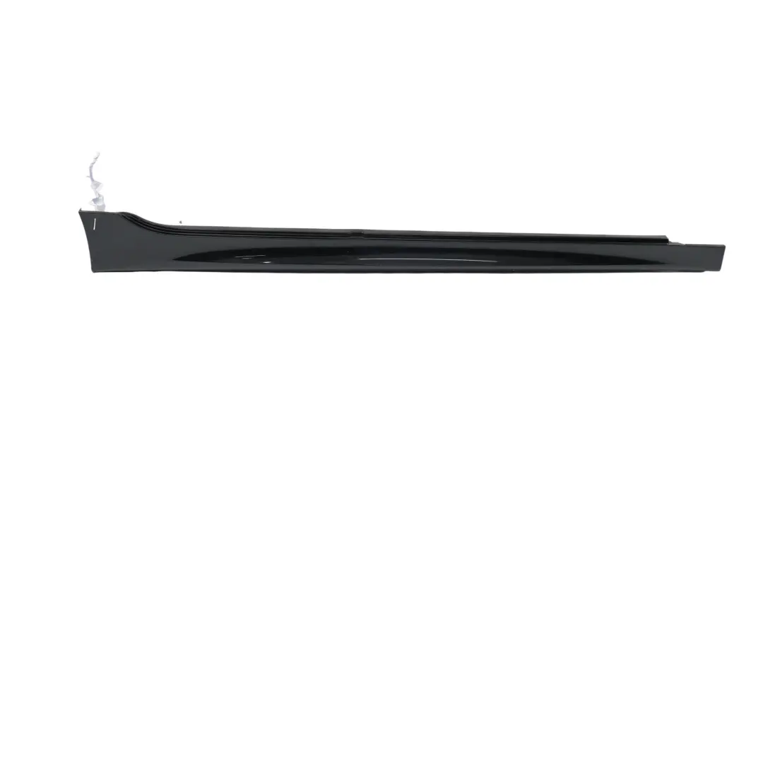 BMW F46 GT M Sport Sill Trim Panel Right O/S Side Skirt Black Sapphire - 475 - SKU 8067076-BS - Part number 8067076