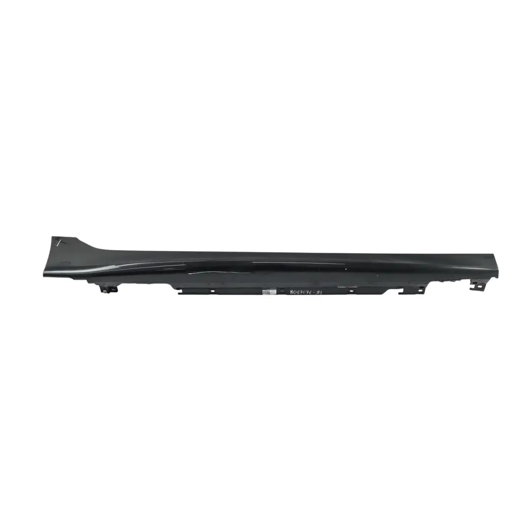Sill Trim Panel Right O/S Side Skirt Black Sapphire - 475 to BMW F46 GT M Sport with Part number 8067076 BMW F46 GT M Sport Sill Trim Panel Right O/S Side Skirt Black Sapphire - 475 - SKU 8067076-BS - Part number 8067076