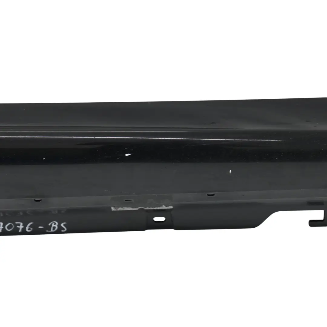 Sill Trim Panel Right O/S Side Skirt Black Sapphire - 475 to BMW F46 GT M Sport with Part number 8067076 BMW F46 GT M Sport Sill Trim Panel Right O/S Side Skirt Black Sapphire - 475 - SKU 8067076-BS - Part number 8067076