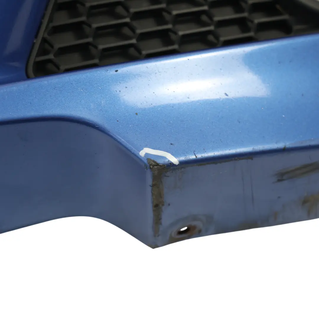 BMW F30 F31 Front Bumper Cover M Sport Estorilblau Blue Metallic - B45 - SKU 8067928-EB - Part number 8067928