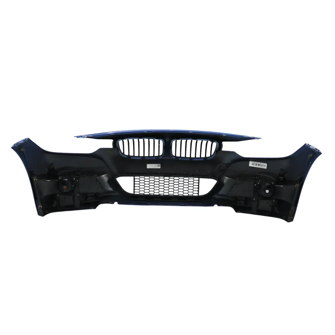 Front Bumper Cover M Sport Estorilblau Blue Metallic - B45 to BMW F30 F31 with Part number 8067928 BMW F30 F31 Front Bumper Cover M Sport Estorilblau Blue Metallic - B45 - SKU 8067928-EB - Part number 8067928