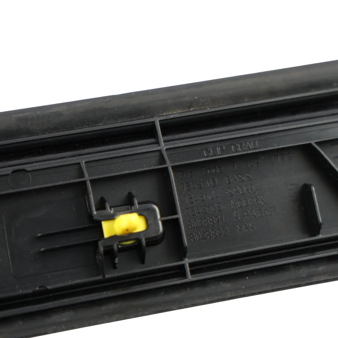 M140i Front Door Entrance Sill Cover Trim Strip Left N/S to BMW F21 LCI with Part number 8068491 BMW F21 LCI M140i Front Door Entrance Sill Cover Trim Strip Left N/S - SKU 8068491-AW1 - Part number 8068491