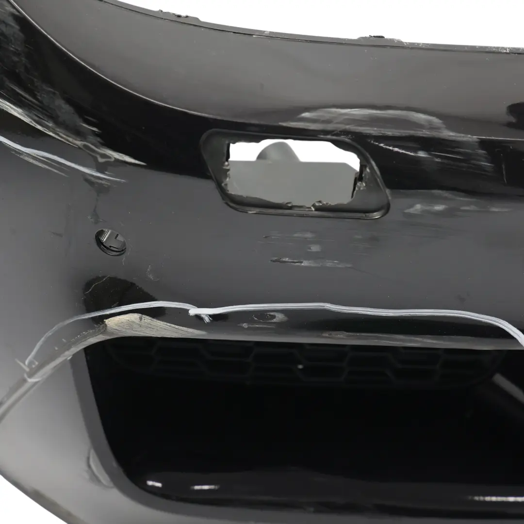 BMW F06 F12 Front Bumper M Sport Trim Panel Covering Rubinschwarz Metallic - X03 - SKU 8068939-RUB - Part number 8068939