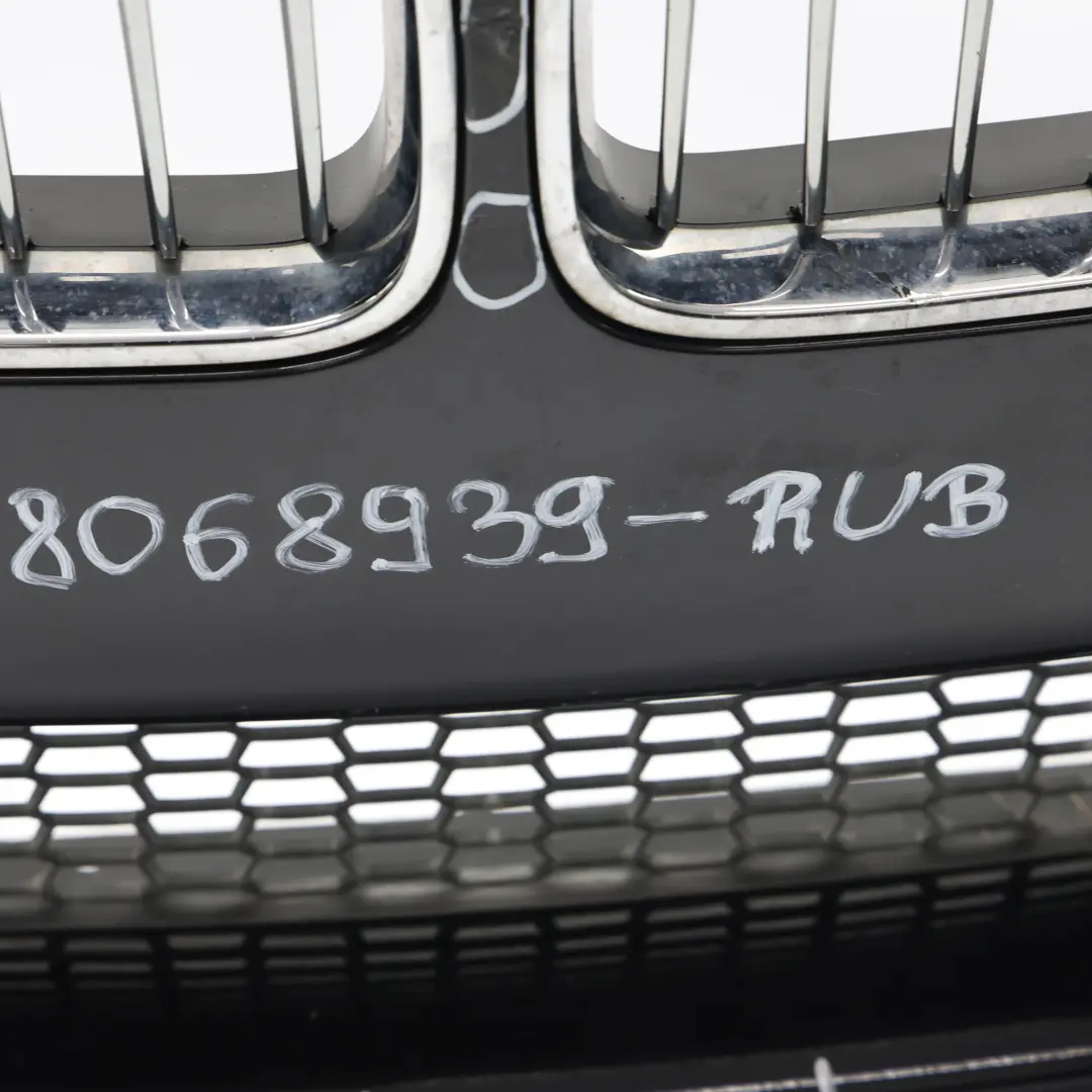 BMW F06 F12 Front Bumper M Sport Trim Panel Covering Rubinschwarz Metallic - X03 - SKU 8068939-RUB - Part number 8068939