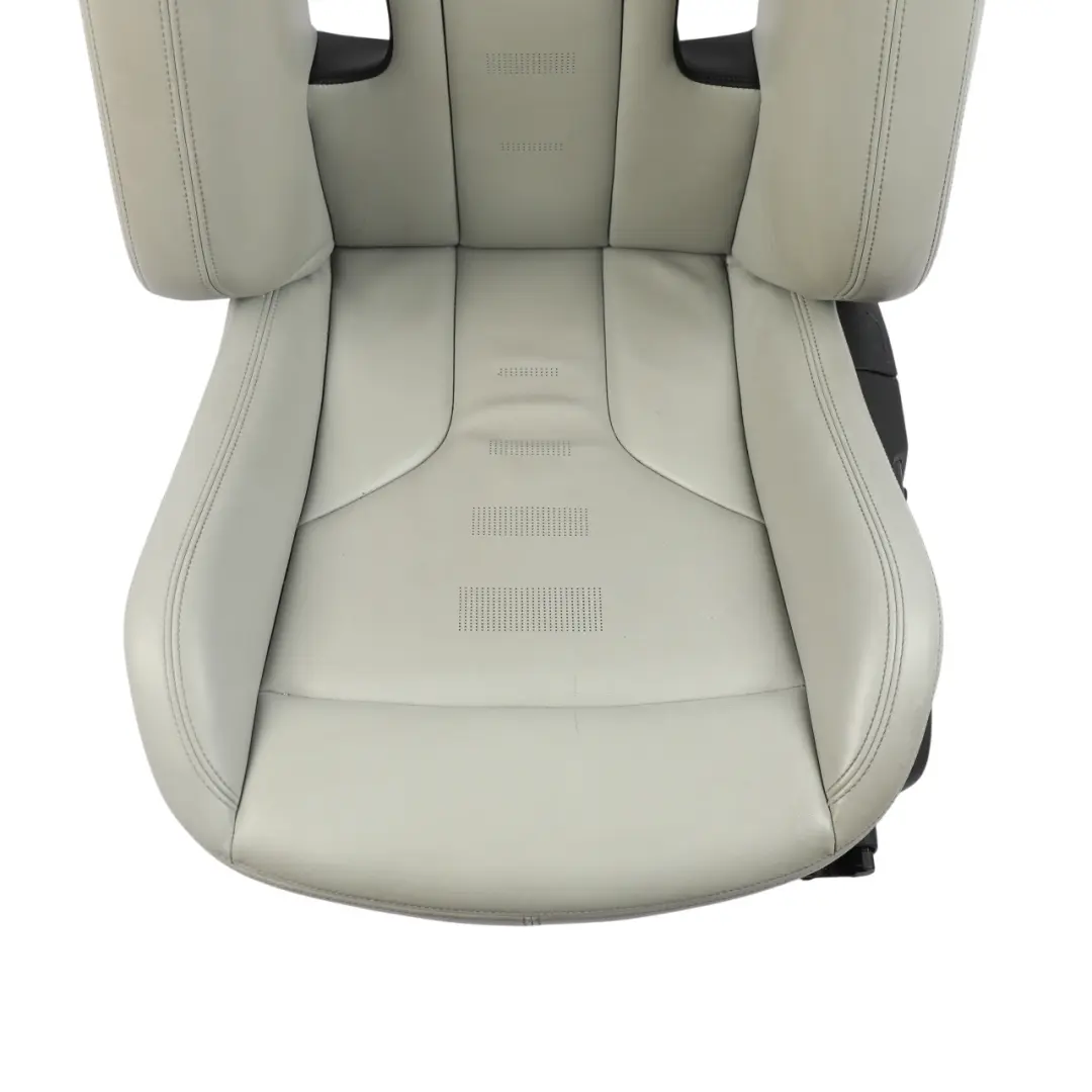 Front Left N/S Heated Memory Leather Merino Silverstone to BMW F82 M4 Seat with Part number 8069551 BMW F82 M4 Seat Front Left N/S Heated Memory Leather Merino Silverstone - SKU 8069551 - Part number 8069551