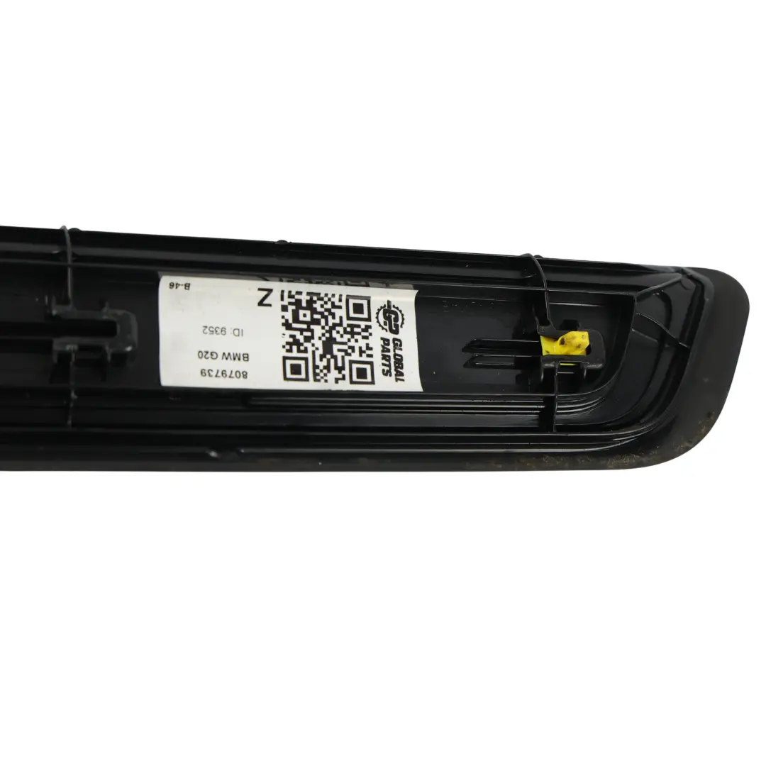 Baguette Moulure Seuil Porte Avant Gauche Droite pour BMW G20 G21 G26 à propos du numéro de pièce 8079739 BMW G20 G21 G26 Baguette Moulure Seuil Porte Avant Gauche Droite - SKU 8079739 - Numéro de pièce 8079739