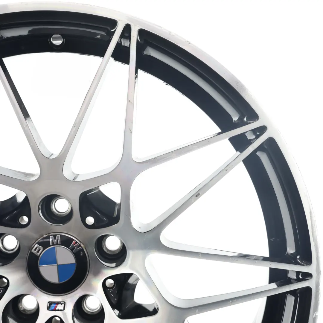 Front Wheel Alloy Rim 20" 9J ET:29 M Star Spoke 666M to BMW F80 M3 F82 M4 with Part number 8090192 BMW F80 M3 F82 M4 Front Wheel Alloy Rim 20" 9J ET:29 M Star Spoke 666M - SKU 8090192-2 - Part number 8090192