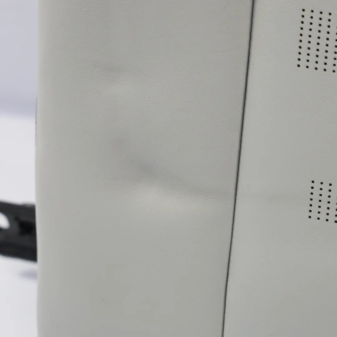 BMW F82 M4 LCI Seat Cover Backrest Leather Rear Right Silverston 40% - SKU 8091091 - Part number 8091091