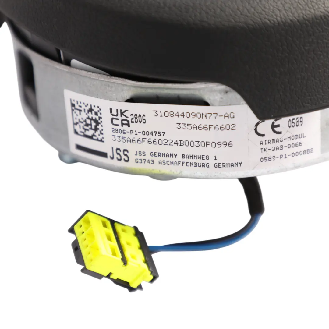 Módulo Airbag Lado Conductor M Sport para BMW F20 F22 F30 F31 Volante con número de pieza 8092206 BMW F20 F22 F30 F31 Volante Módulo Airbag Lado Conductor M Sport - SKU 8092206-2 - Número de pieza 8092206