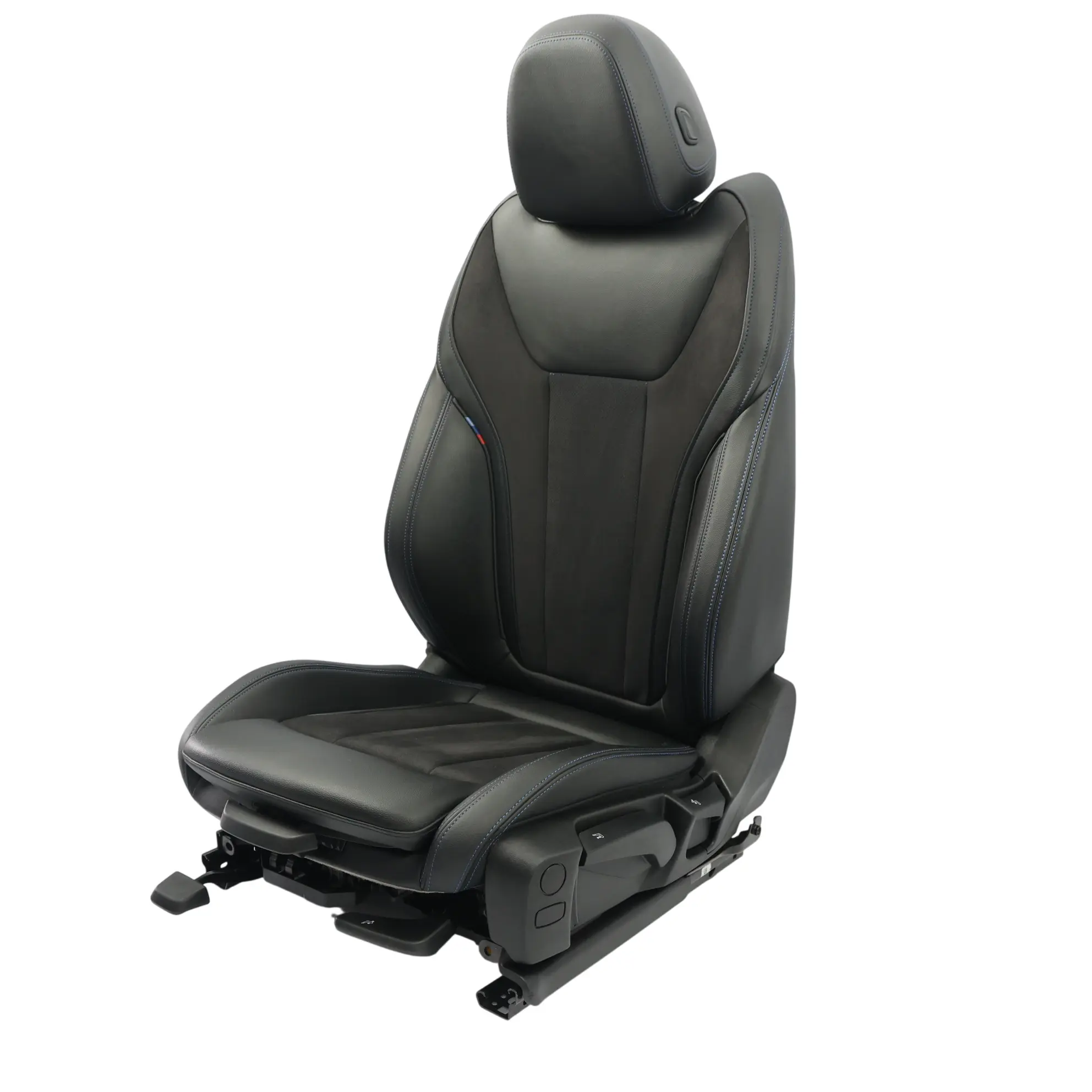 BMW G20 G21 G26 Siège Sport Avant Chauffant Alcantara/Cuir Noir Gauche