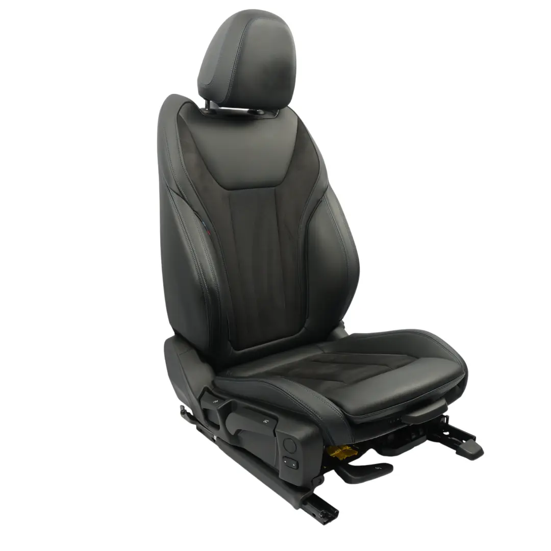 Asiento Sport Delantero Calefactable Alcantara/Piel Negro Derecho para BMW G20 G21 con número de pieza 8094280 BMW G20 G21 Asiento Sport Delantero Calefactable Alcantara/Piel Negro Derecho - SKU 8094280-1 - Número de pieza 8094280